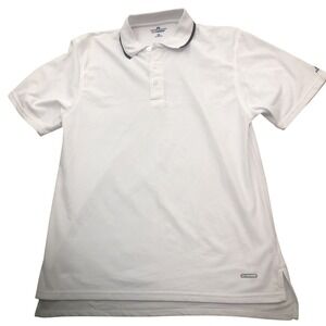 Russell Athletics Men's White Polo Size Medium  Dry power